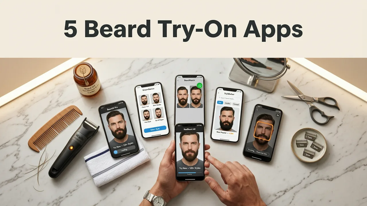 Top 5 Beard Try-On Apps Ranked for Realism in 2026 - best beard try-on app