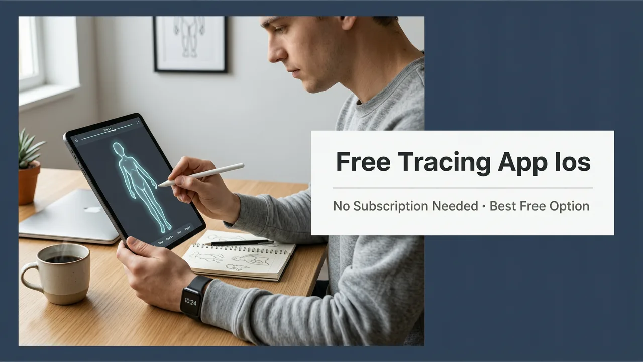 Best Free Tracing App for iOS in 2026 (No Subscription Needed)