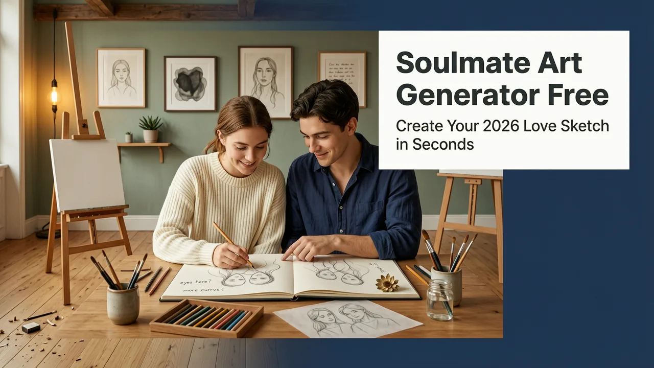 Soulmate Art Generator Free — Create Your 2026 Love Sketch in Seconds