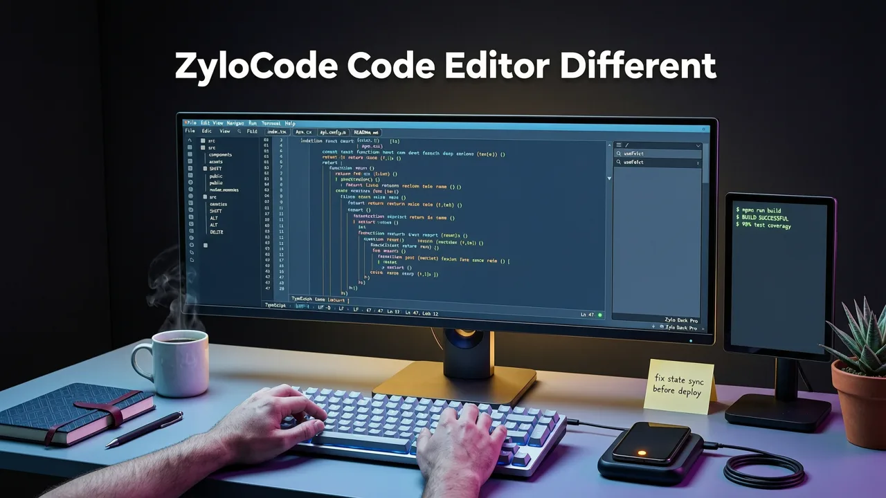 Why the ZyloCode Code Editor Is Different in 2026 - zylocode code editor features
