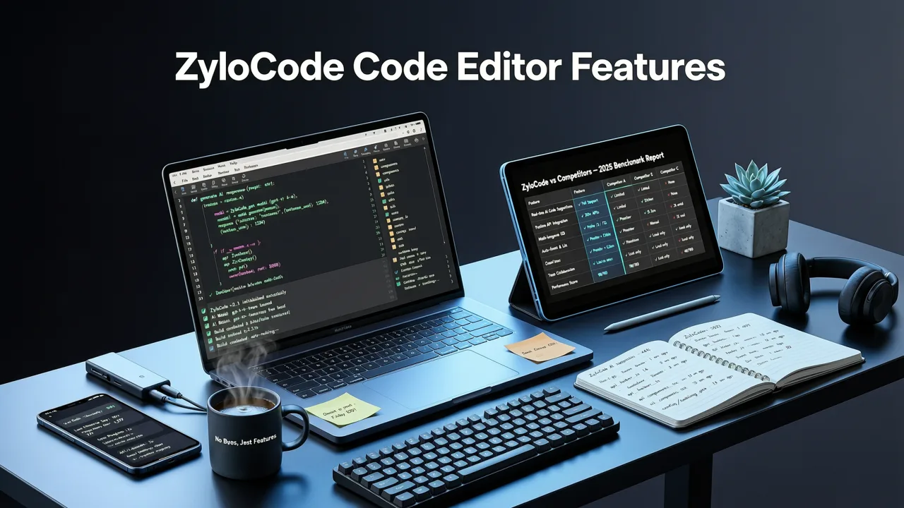 ZyloCode Code Editor Features vs. Other AI Website Builders in 2026 - zylocode code editor features
