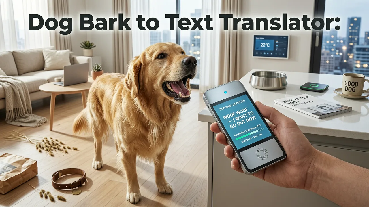 Dog Bark to Text Translator: Real-Time AI Translation in 2026 - dog bark to text translator