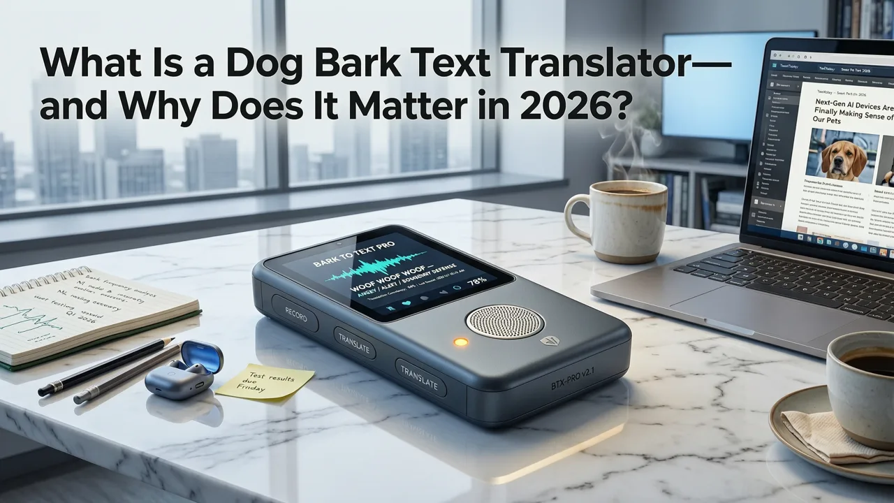 What Is a Dog Bark to Text Translator—and Why Does It Matter in 2026? - dog bark to text translator