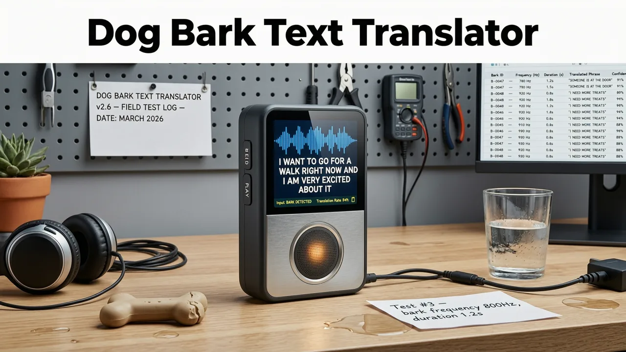 How a Dog Bark to Text Translator Works in Real Time (2026 Edition) - dog bark to text translator