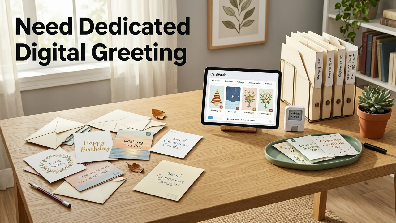 Why You Need a Dedicated Digital Greeting Card Organizer (Not Just Google Drive) - digital greeting card organizer