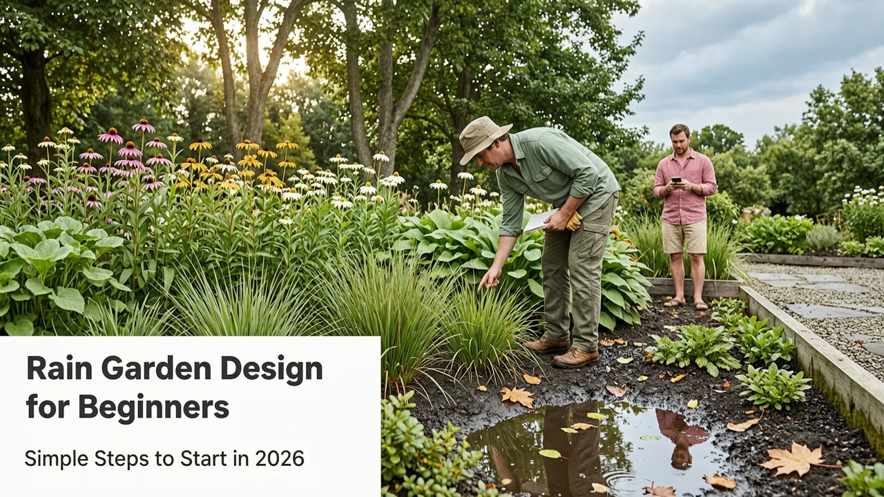 Rain Garden Design for Beginners: Simple Steps to Start in 2026
