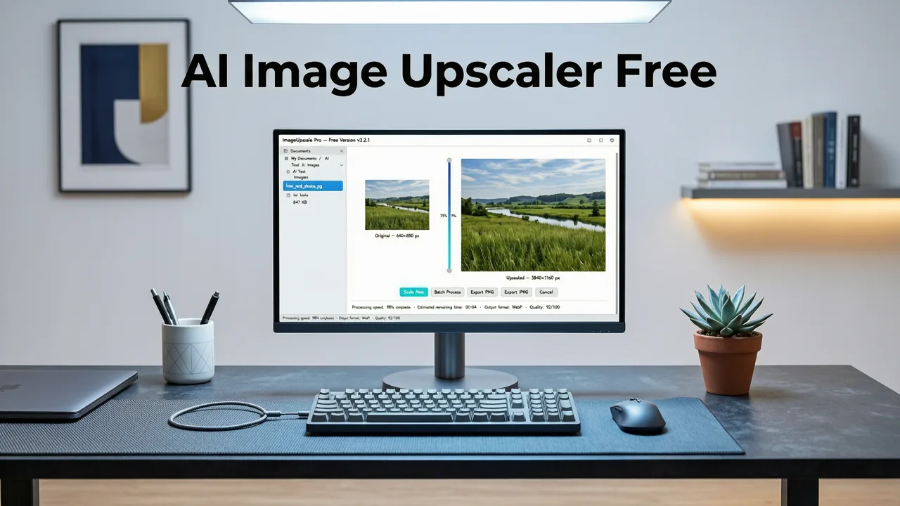 What 'AI Image Upscaler Free No Watermark' Really Means in 2026 - ai image upscaler free no watermark