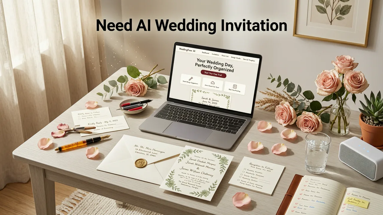 Why You Need an AI Wedding Invitation Organizer (Not Just Another Template Site) - ai wedding invitation organizer