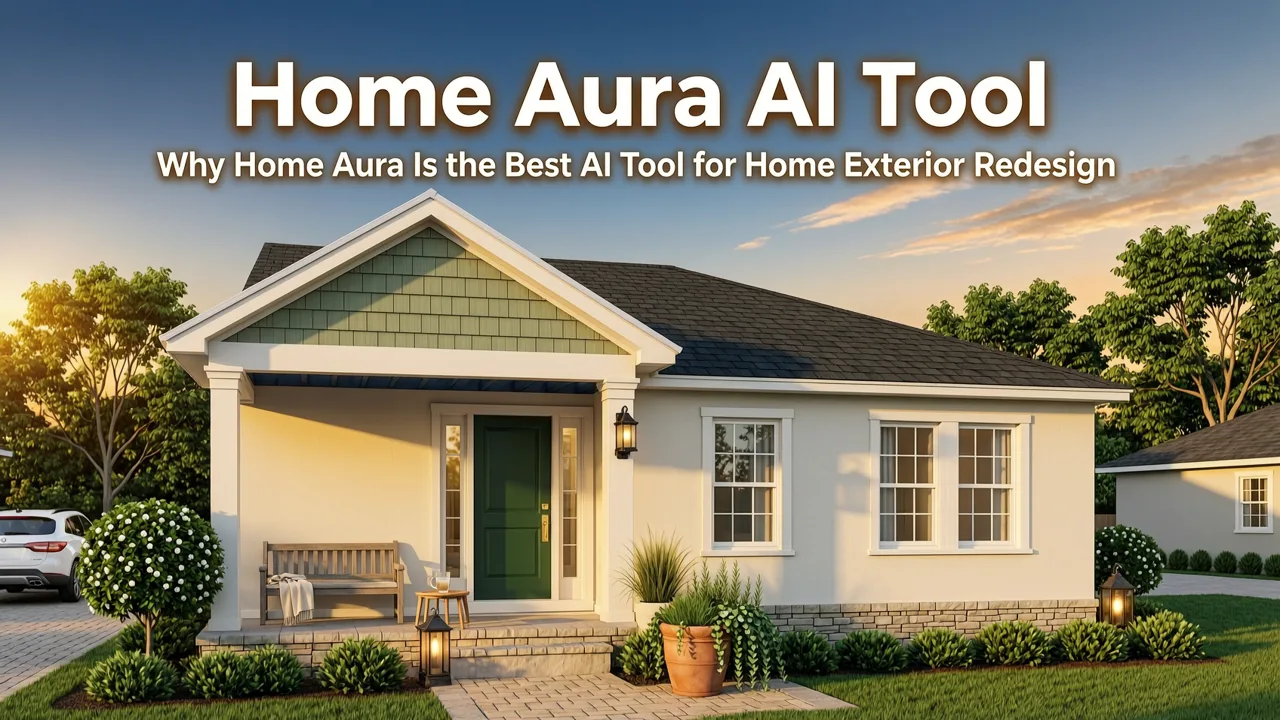 Why Home Aura Is the Best AI Tool for Home Exterior Redesign - best ai tool for home exterior redesign