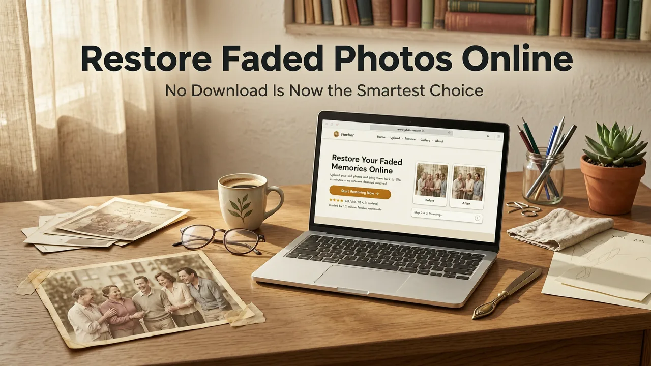Why Restore Faded Photos Online No Download Is Now the Smartest Choice - restore faded photos online no download