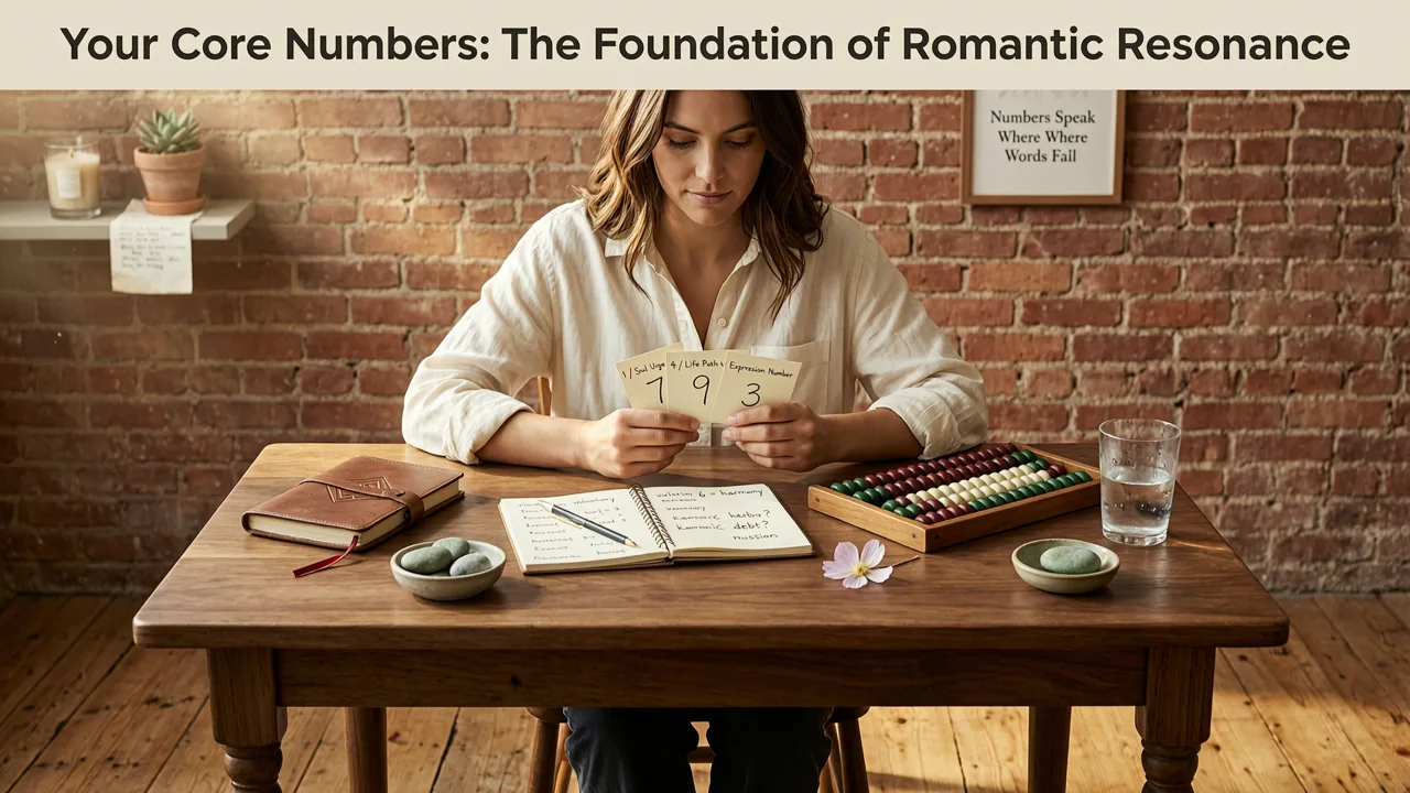 Your Core Numbers: The Foundation of Romantic Resonance - how to find your soulmate using numerology