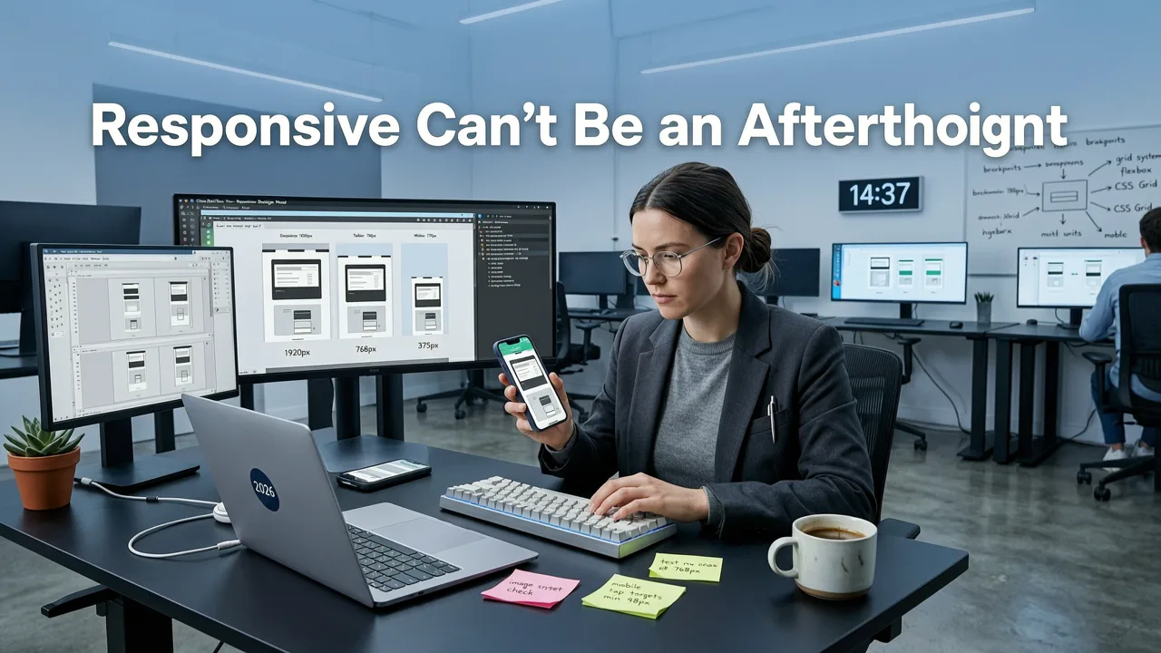 Why 'Responsive' Can’t Be an Afterthought in 2026 - ai responsive landing page generator