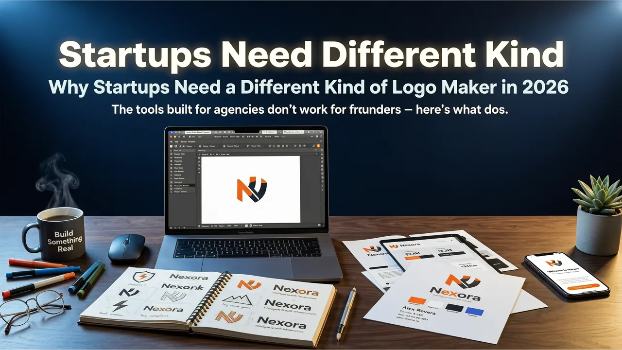 Why Startups Need a Different Kind of Logo Maker in 2026 - logo maker for startups