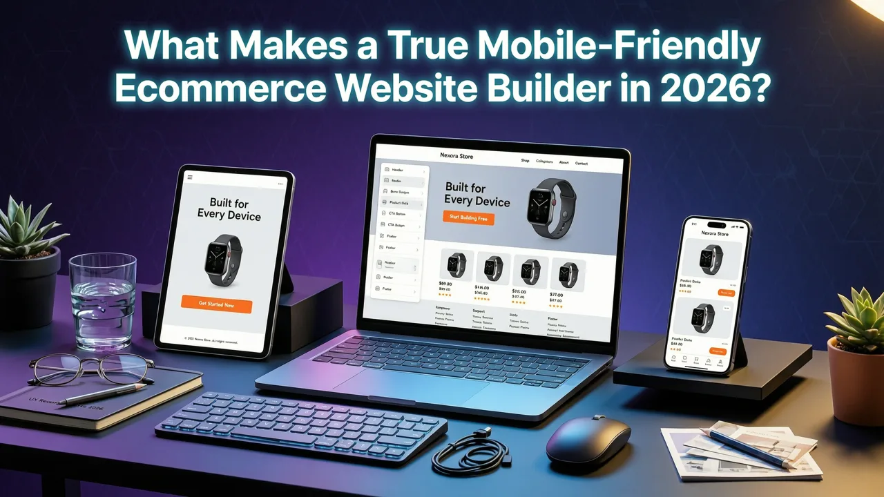 What Makes a True Mobile-Friendly Ecommerce Website Builder in 2026? - mobile-friendly ecommerce website builder