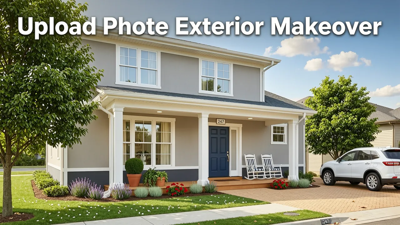Why Upload Photo Exterior Makeover Is Now the Standard for Homeowners & Realtors - upload photo exterior makeover