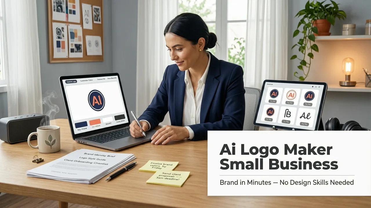 AI Logo Maker for Small Business — Brand in Minutes (2026)