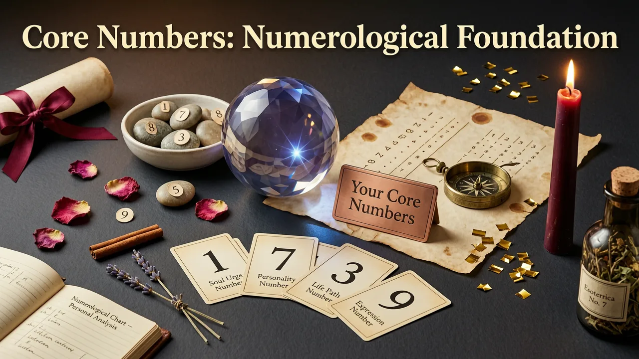 Your Core Numbers: The Numerological Foundation of Romantic Resonance - what does my birth date say about my soulmate