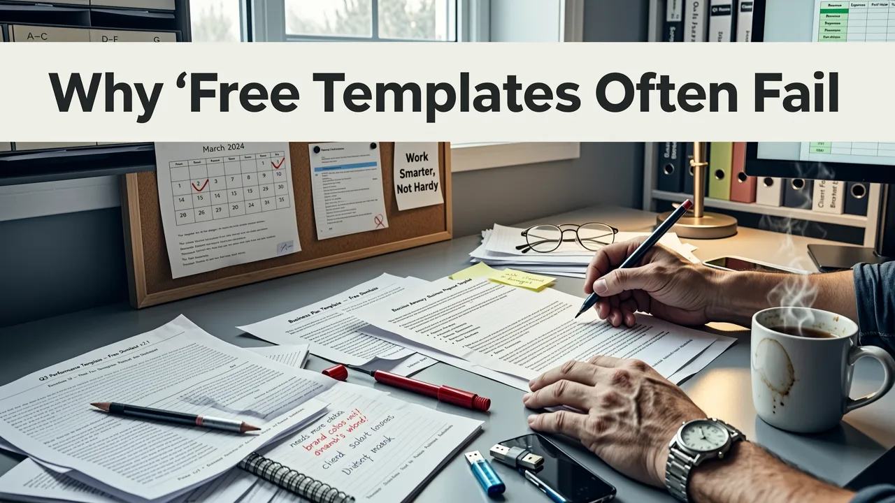 Why ‘Free Templates’ Often Fail Your Business Goals - nextjs landing page templates free