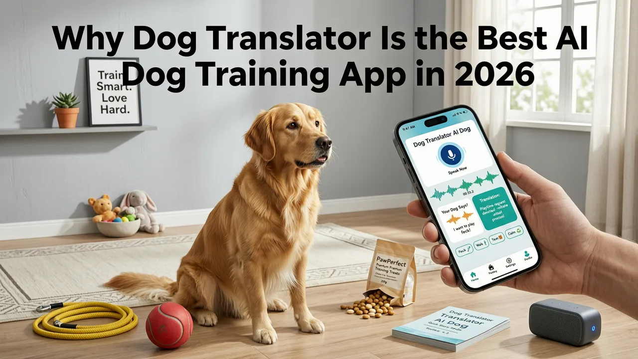Why Dog Translator Is the Best AI Dog Training App in 2026 - best ai dog training app