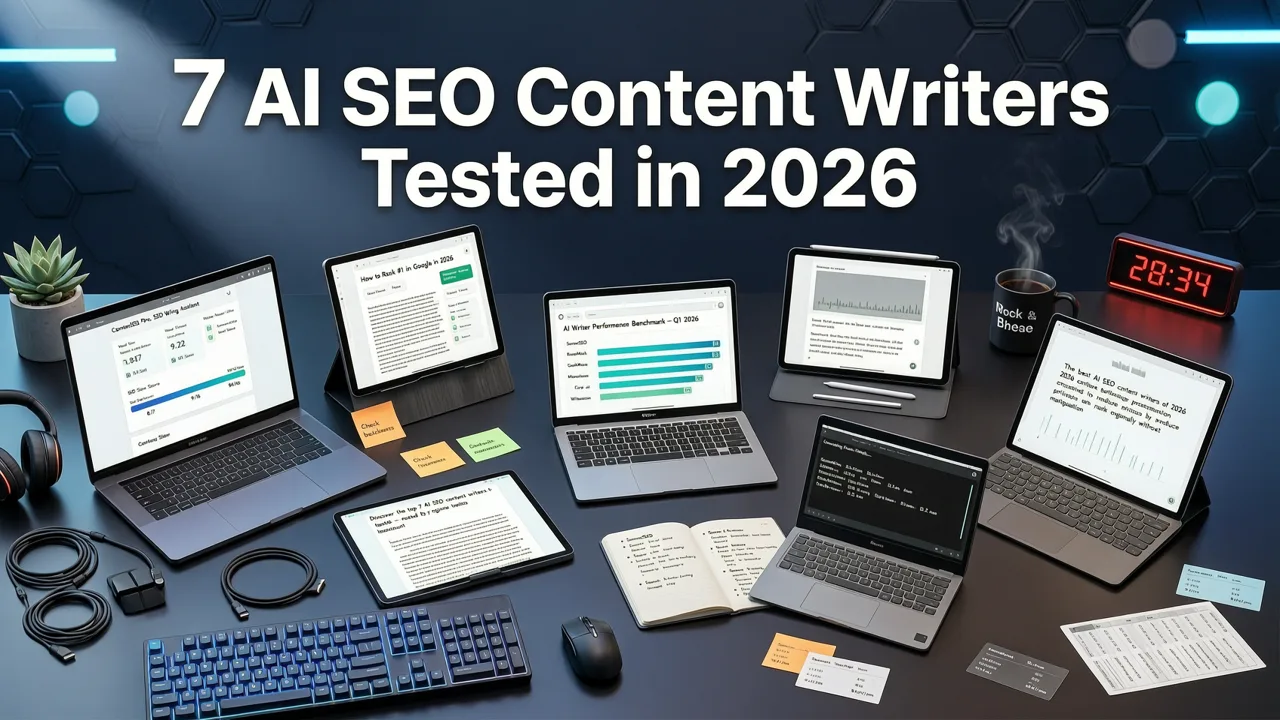 Top 7 AI SEO Content Writers Tested in 2026 - best ai seo content writer 2026