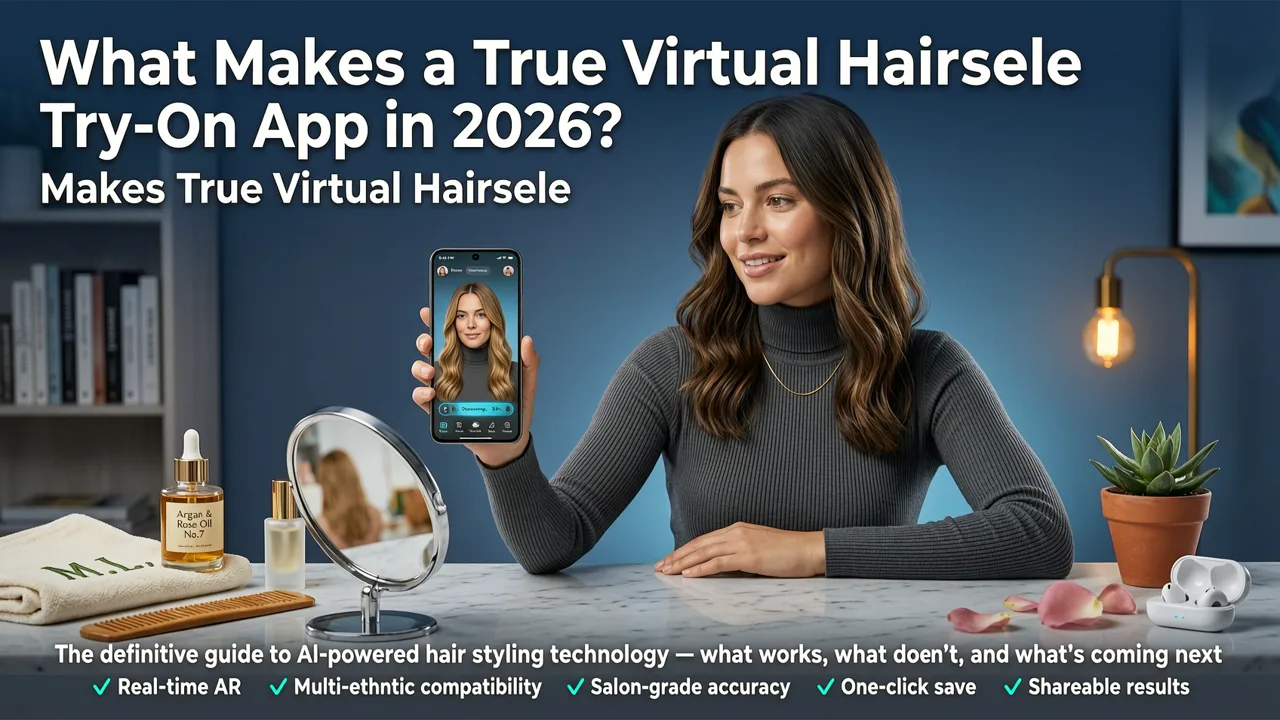What Makes a True Virtual Hairstyle Try-On App in 2026? - virtual hairstyle try on app