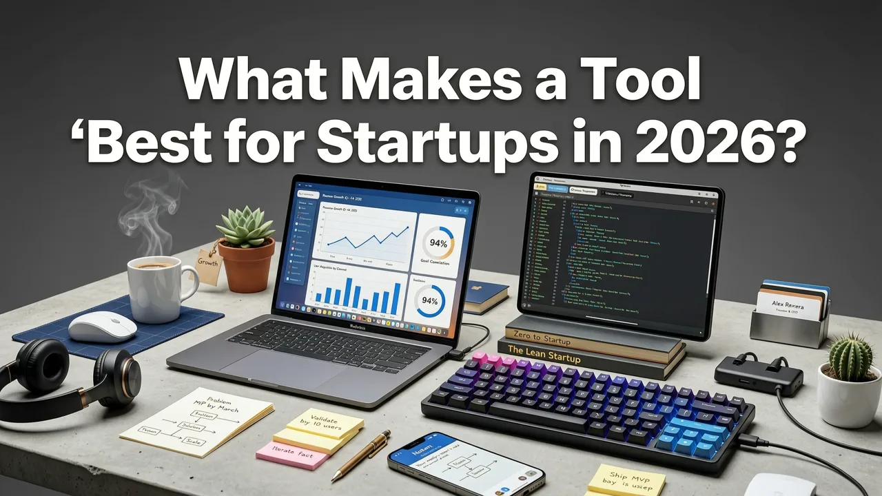 What Makes a Tool ‘Best’ for Startups in 2026? - best website development tools for startups
