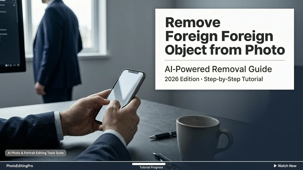 Featured image for How to Remove Foreign Object from Photo Using AI in 2026
