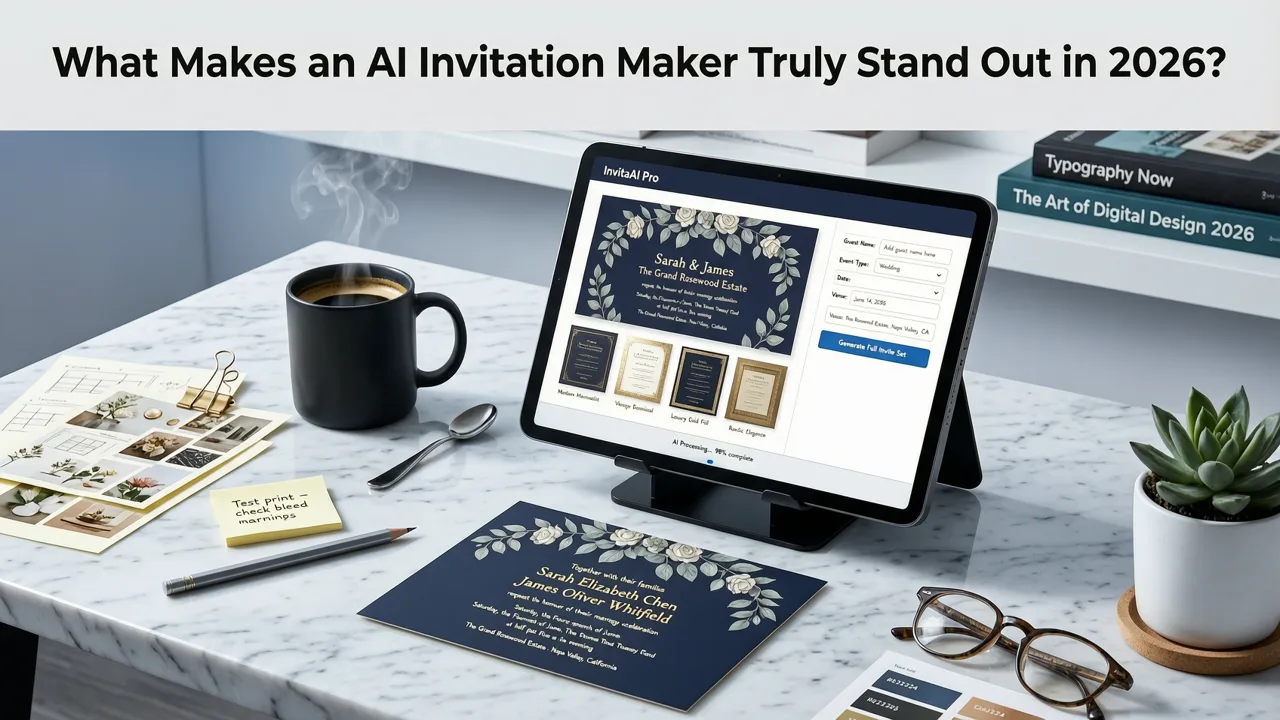 What Makes an AI Invitation Maker Truly Stand Out in 2026? - best ai invitation maker 2026