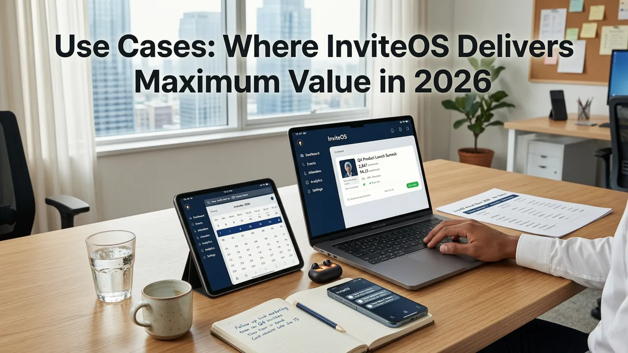 Use Cases: Where InviteOS Delivers Maximum Value in 2026 - best ai invitation maker 2026