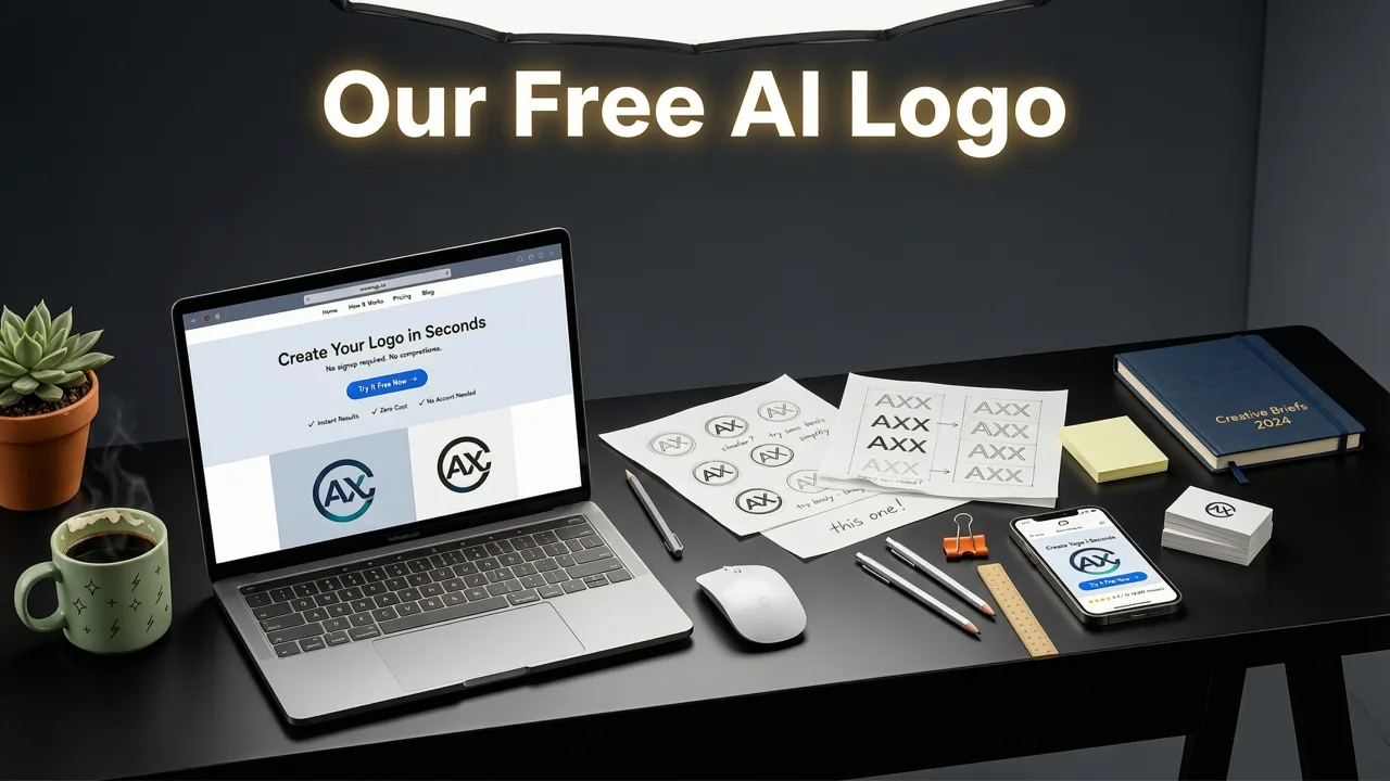 How Our Free AI Logo Generator Works (No Signup, No Compromise) - free ai logo generator no watermark