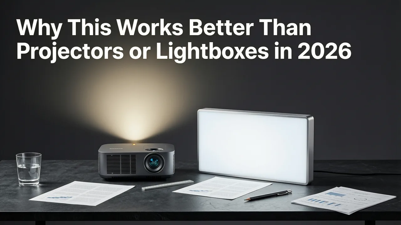 Why This Works Better Than Projectors or Lightboxes in 2026 - how to trace image on paper with phone