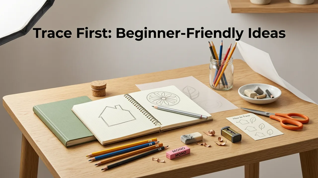 What to Trace First: Beginner-Friendly Ideas for 2026 - how to trace image on paper with phone