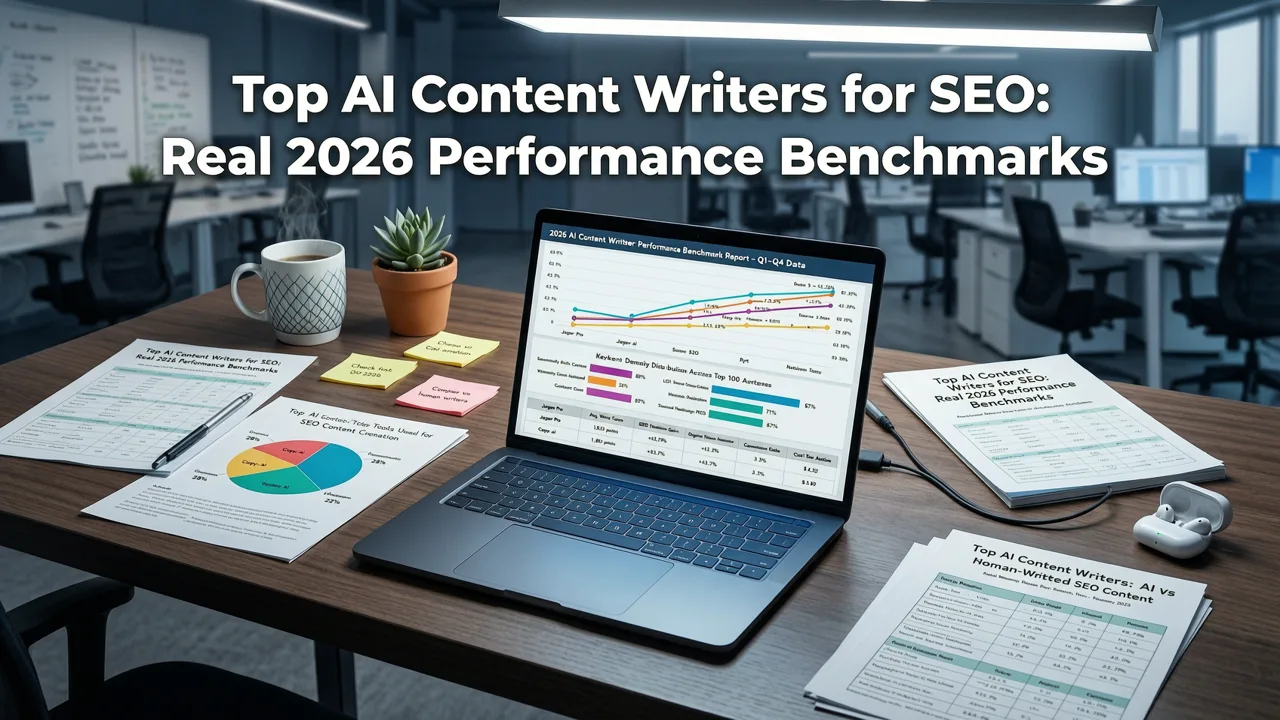Top AI Content Writers for SEO: Real 2026 Performance Benchmarks - ai content writer for seo