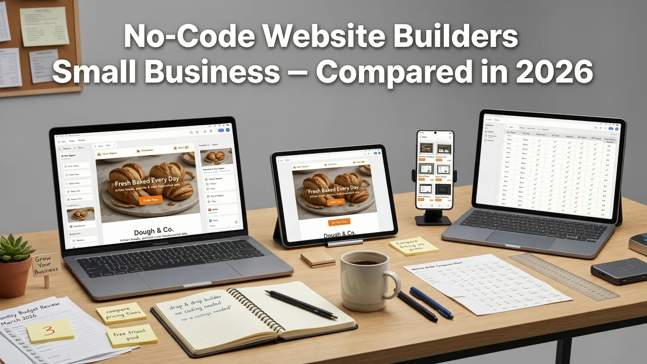 Top No-Code Website Builders for Small Business — Compared in 2026 - no-code website builder for small business