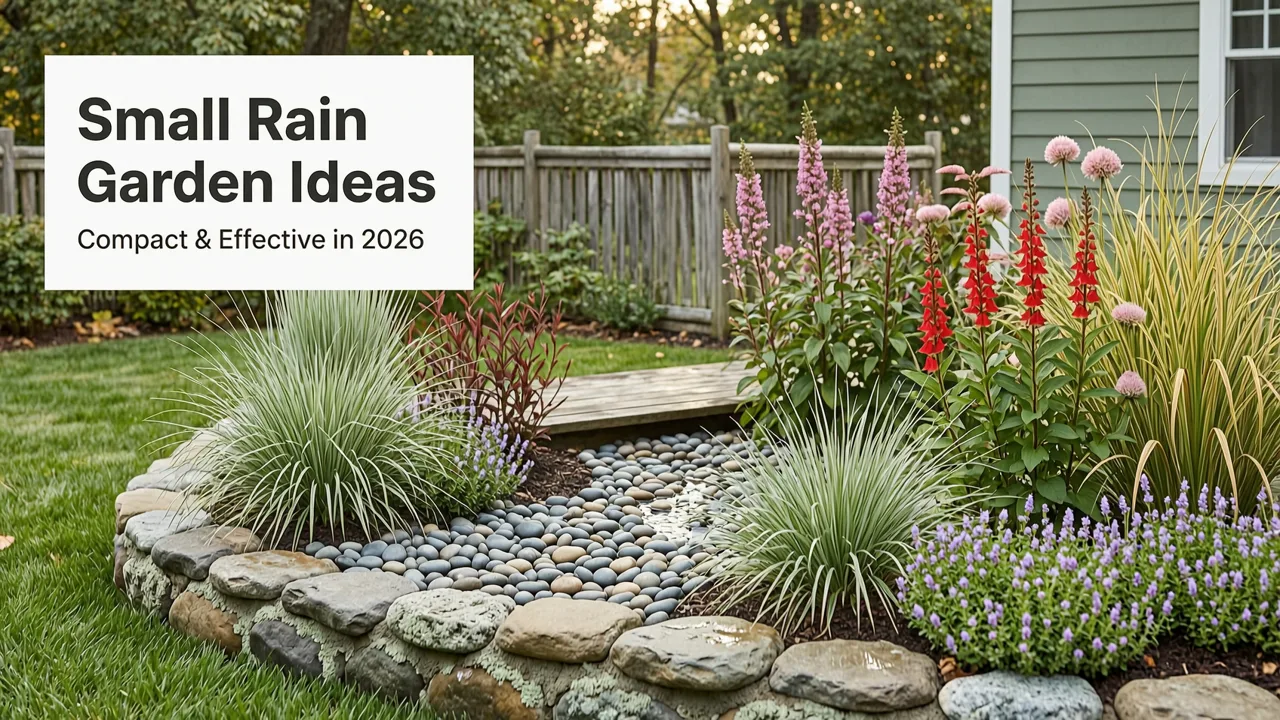 Small Rain Garden Ideas for Backyard — Compact & Effective in 2026