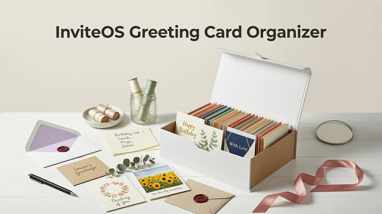 Why the InviteOS Greeting Card Organizer Stands Out in 2026 - inviteos greeting card organizer