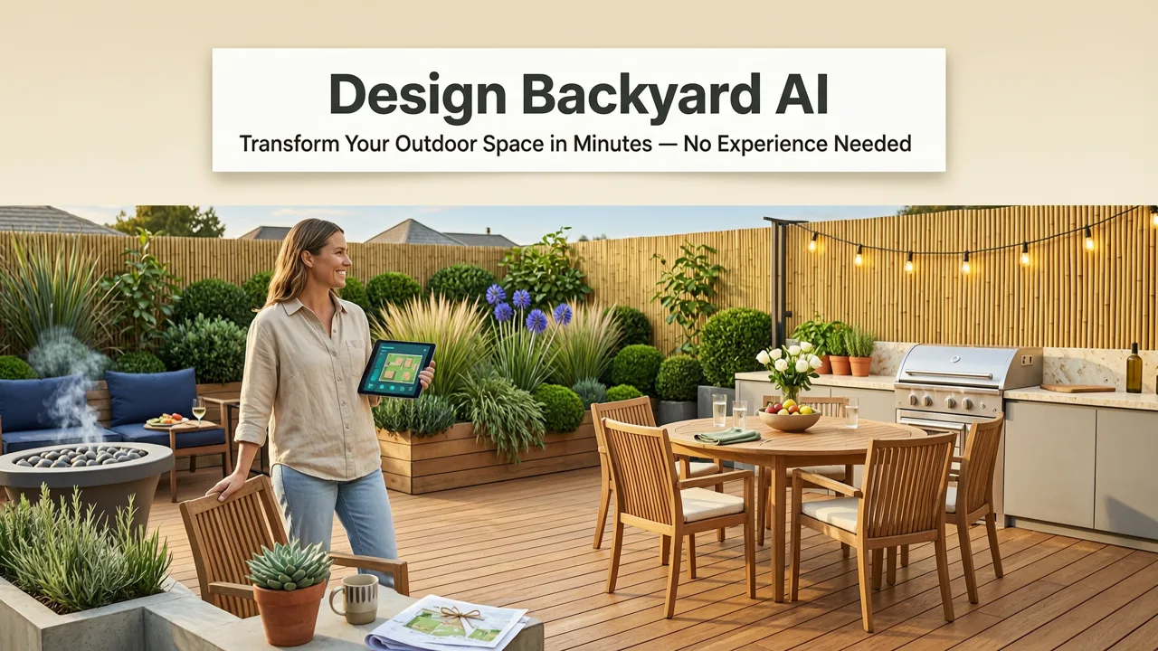 How to Design Backyard with AI in Minutes (No Experience Needed) —