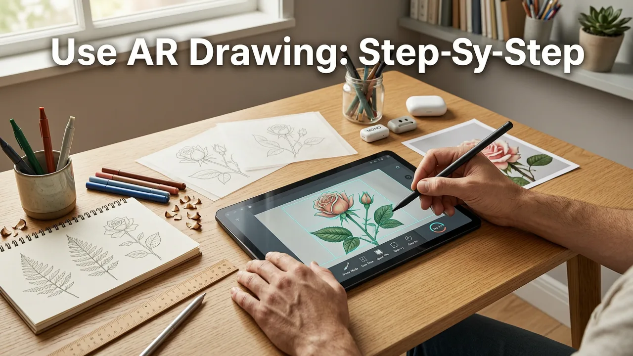 How to Use AR Drawing: Your 2026 Step-by-Step Tracing Workflow - best free drawing app ios ar