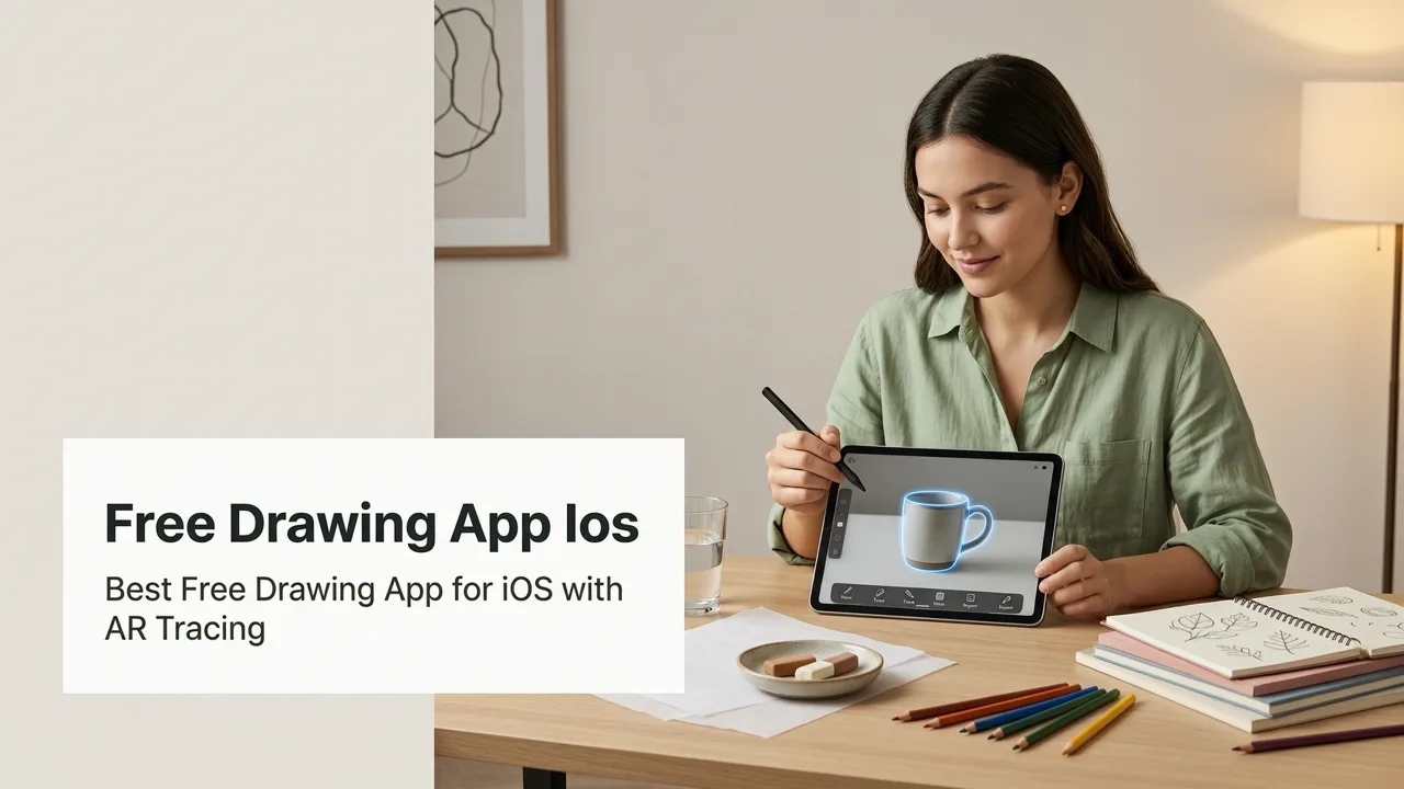 Best Free Drawing App for iOS with AR Tracing (2026)
