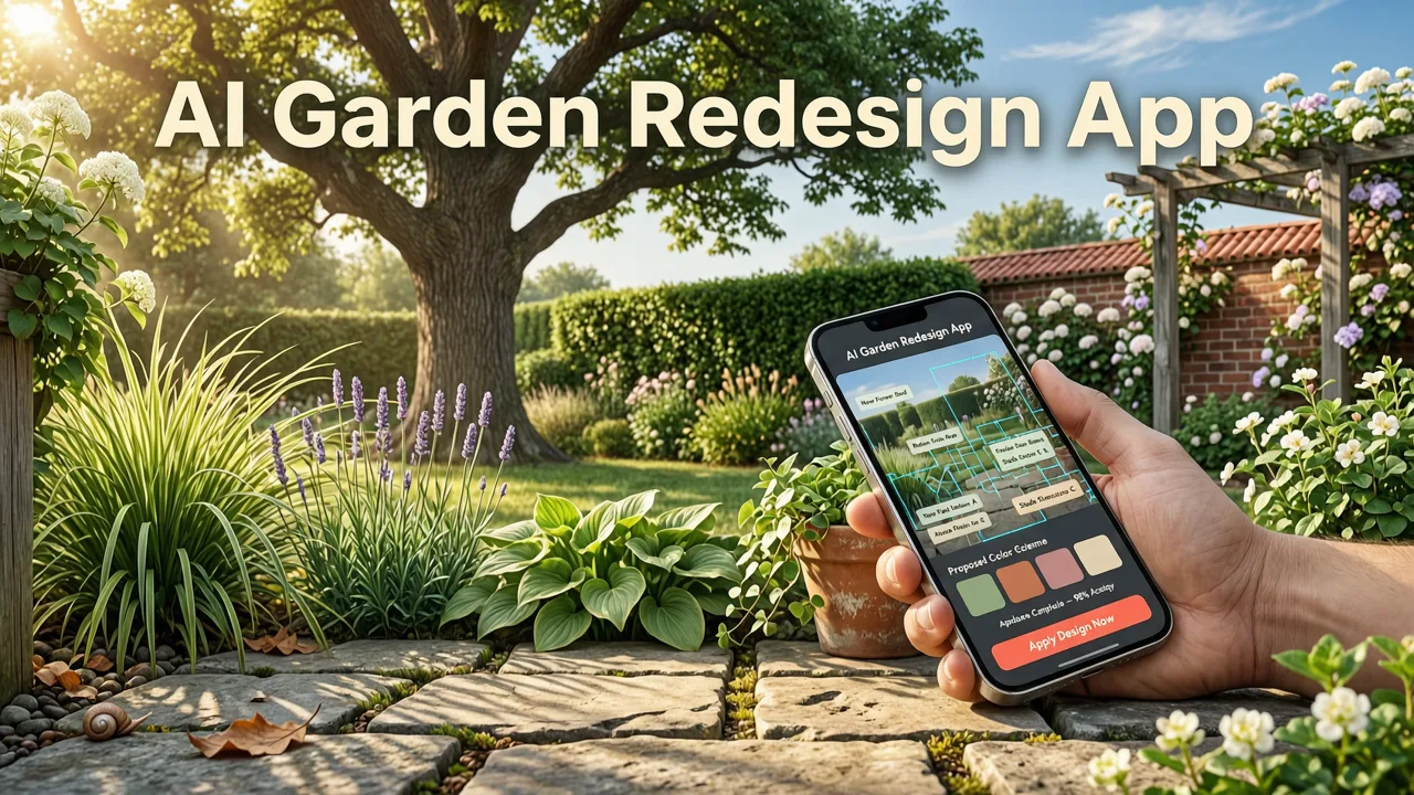 AI Garden Redesign App — Visualize Landscaping Instantly in 2026 - ai garden redesign app