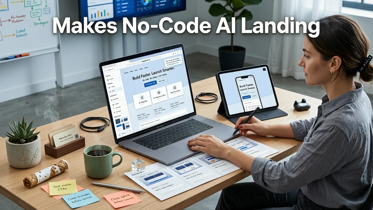 What Makes a No-Code AI Landing Page Builder Actually Useful in 2026? - no code ai landing page builder