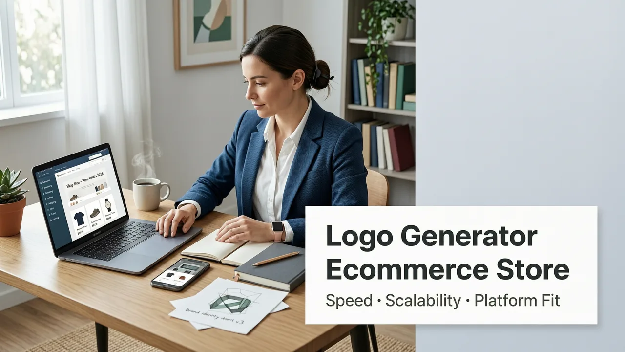 Logo Generator for Ecommerce Store — Shopify-Ready Designs in 2026