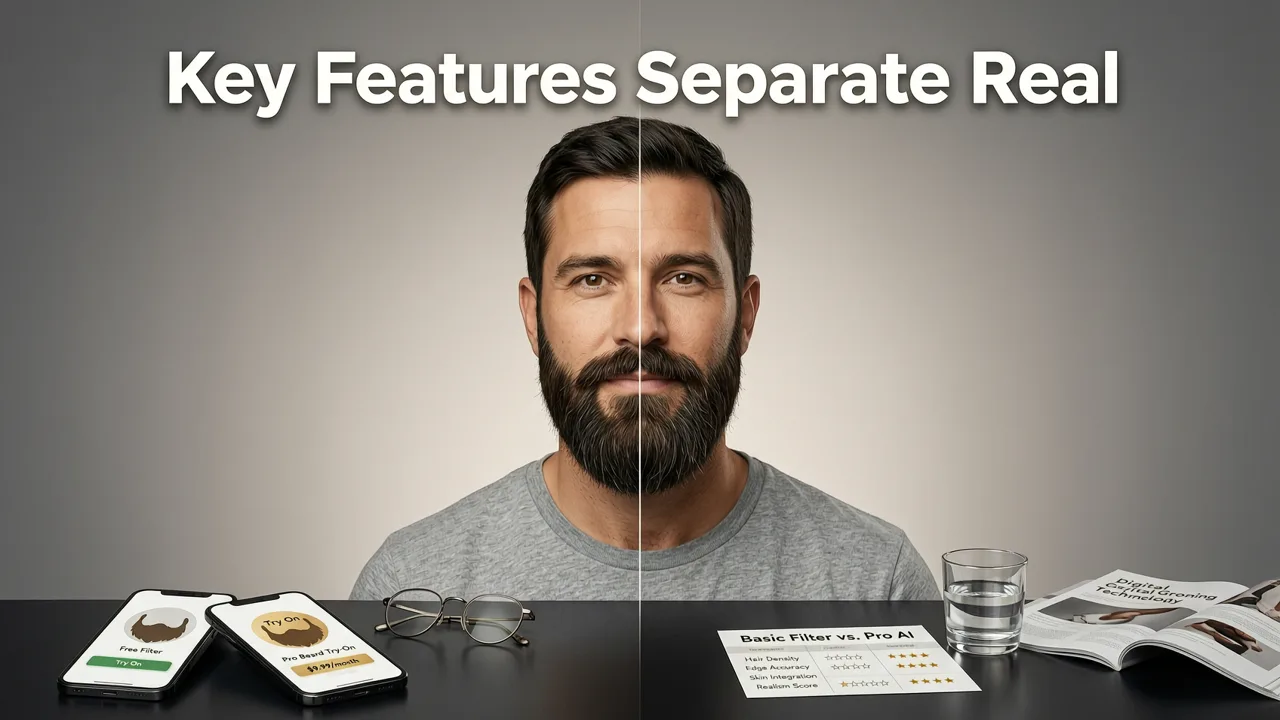 Key Features That Separate Real Beard Style Try-On AI From Basic Filters - beard style try on ai