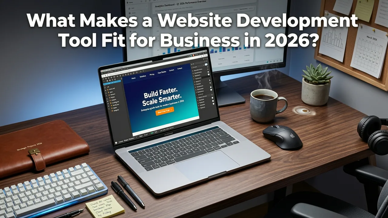 What Makes a Website Development Tool Fit for Business in 2026? - website development tools comparison