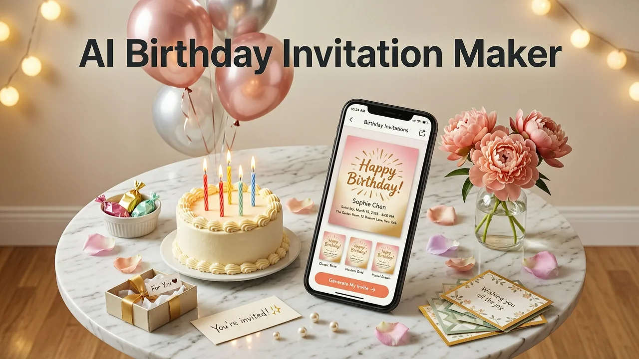 Why an AI Birthday Invitation Maker Is Essential in 2026 - ai birthday invitation maker