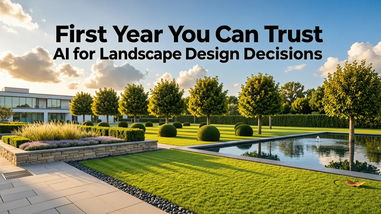 Why 2026 Is the First Year You Can Trust AI for Landscape Design Decisions - ai landscape design tool