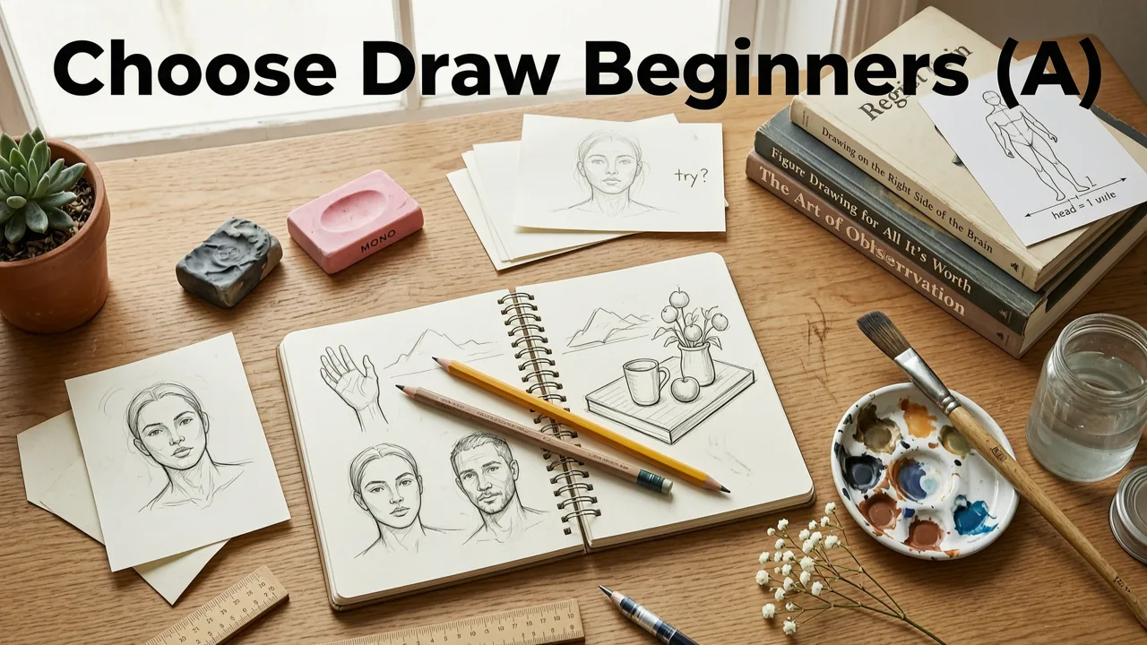 How to Choose What to Draw for Beginners (A Quick Decision Framework) - what to draw for beginners