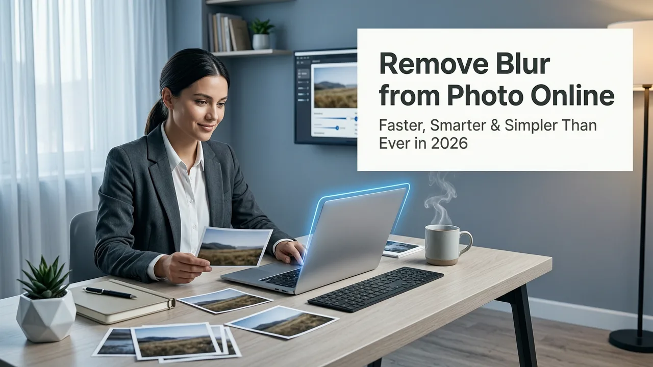 Remove Blur from Photo Online — Instant AI Sharpening in 2026