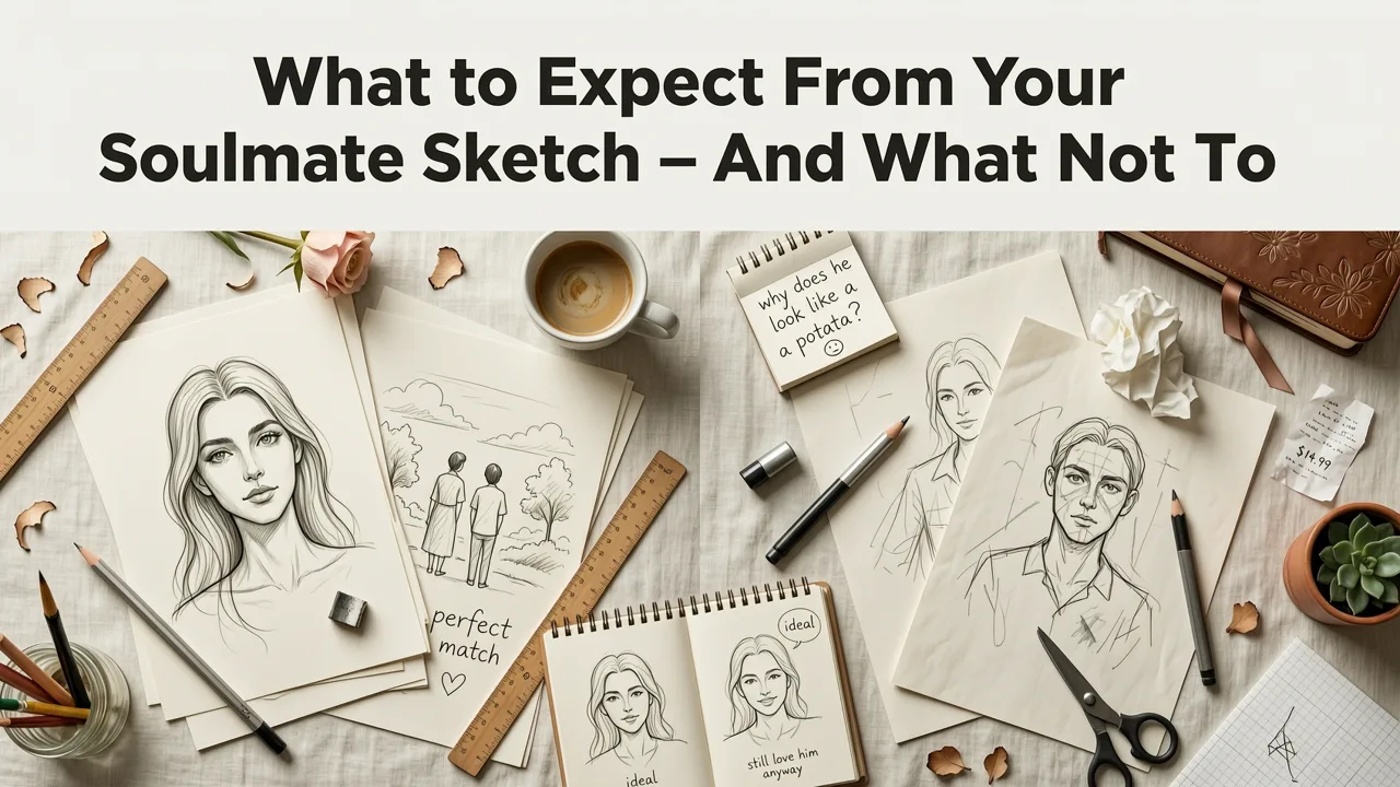 What to Expect From Your Soulmate Sketch — And What Not To - what does my soulmate look like