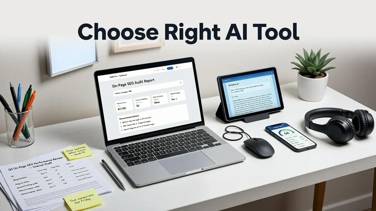 How to Choose the Right AI Tool for Your On-Page SEO Needs - best ai tool for on-page seo